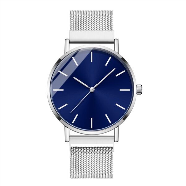 4085DA4B-0E9B-E0A8-D97D-BE9C0BD3CECF.jpg High Quality Minimalism Thin Men and Women Watch Stainless Steel Magnetic Mesh Strap Quartz Watch Gift Men Wristwatch No logo