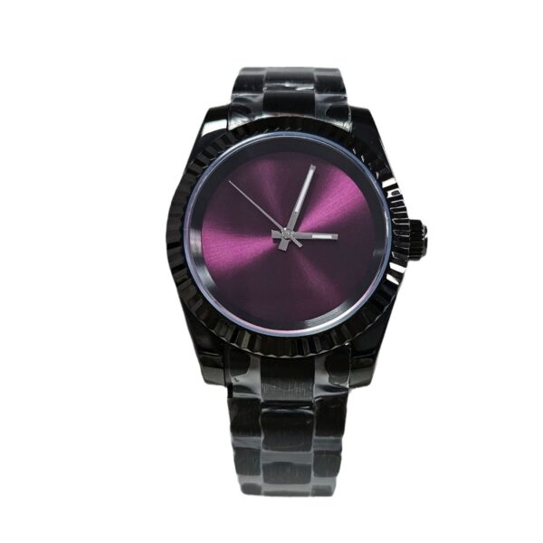 941A654D-210D-D281-F21E-BBA90F8CFC14.jpg Men Watch 39mm Vintage No logo Dial Retro Business Luxury Sapphire NH35 Automatic Mechanical Carving Fluted Bezel Men Watch