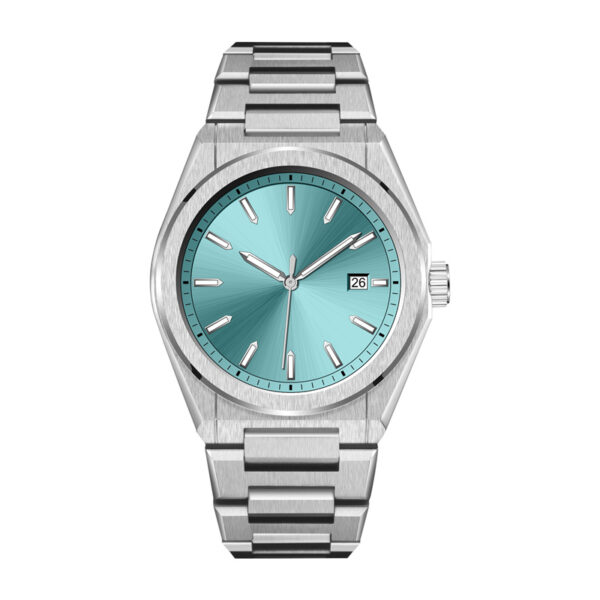 Luxury High Quality Solid Stainless Steel Day and Date OEM Watch Custom Logo Quartz Men Watches